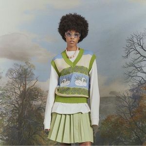 House of Sunny Swan Vest